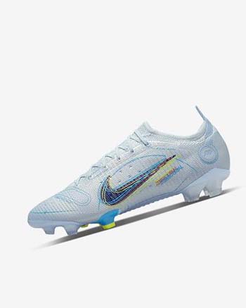 Nike Mercurial Vapor 14 Elite FG Grises Azules Claro Azules Azules | MX 2799
